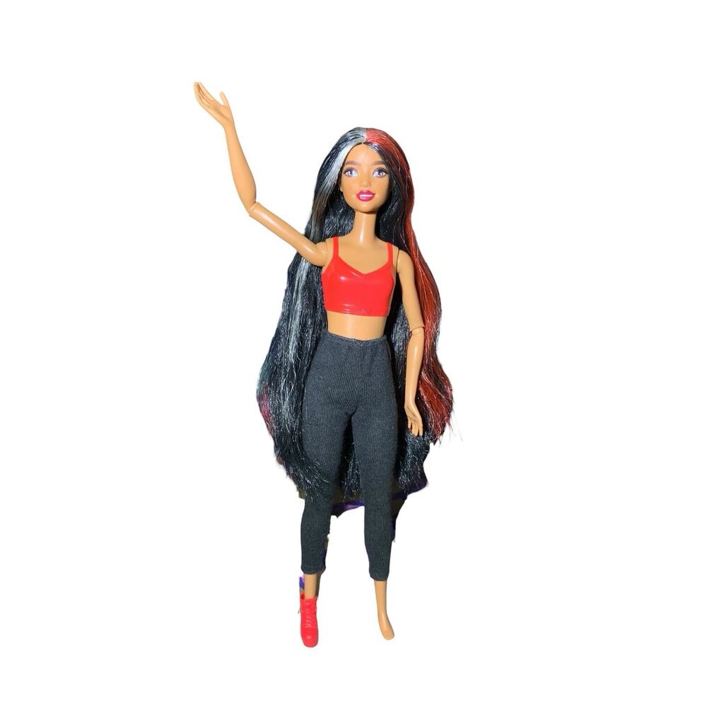 Barbie Cutie Reveal Red Panda Doll Black Hair Freckles Articulated HJL57 Mattel